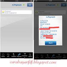 Masukkan kartu dan input nomor pin dengan benar. Cara Bayar Fif Melalui M Bca Cara Bayar Fif