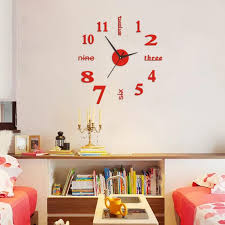 ¡puedes participar en facebook o instagram! Compre Hogar Numeros De Etiqueta De La Pared Ingles Bricolaje Pequeno Reloj Rojo Moderno Decal Reloj De Pared Inicio De Cocina Romanos Diy Espejos A 21 33 Del Galry Dhgate Com