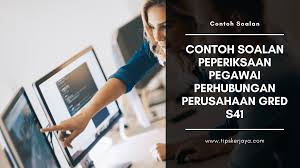 We did not find results for: Contoh Soalan Peperiksaan Pegawai Perhubungan Perusahaan Gred S41 Tips Kerjaya