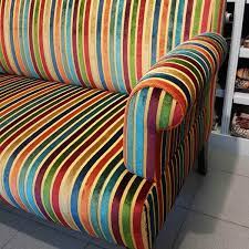 Many modern homes tend to favor open concept floor plans without a formal dining room to maximize space; Sensa Esstischsofa Tischsofa Lucie 9815a Bunt Gestreift Sensa Ausstellungsstucke