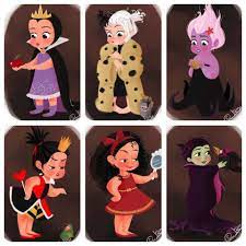 Cute Villains Disney Art Disney Villians Disney Memories