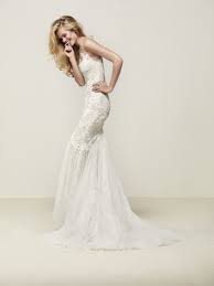D R I N A M By Pronovias New To Both Brunswick Armadale Emporiums The Flowers Blosso Pronovias Wedding Dress Wedding Dresses Lace Wedding Gowns Mermaid