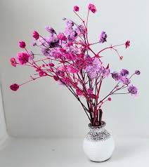 Simply drop in a vase and display on any corner table for a charm. Contemporary Vase W Pink Purple Dried Flowers Mary S Dollhouse Miniatures
