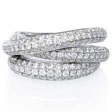 Pave Set Russian Diamond Wedding Ring Pave Diamond Wedding Bands Diamond Rings Design Russian Wedding Ring
