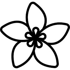 Jasmine Free Vector Icons Designed By Freepik In 2020 Flower Icons Flower Doodles Flower Coloring Pages