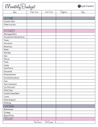 10 Free Budget Templates That Will Stop Money Stress Monthly Budget Template Monthly Budget Budgeting