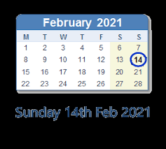 For example, if one public holiday is about to fall on any day between monday to friday in the next 6 business days, user should provide 7 business days; 14 February 2021 History News Top Tweets Social Media Day Info In