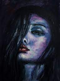 Acrylic painting techniques for beginners. Beauty Girl Face Painting Painting By Natalja Picugina Artmajeur