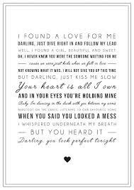 New Ed Sheeran Perfect Song Lyrics Typographic Song Lyrics Ed Sheeran Ed Sheeran Lyrics Music Quotes Lyrics