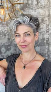 I love the haircut of the Model in the middle. I have white hair and am in  my 80's. Would that work for me