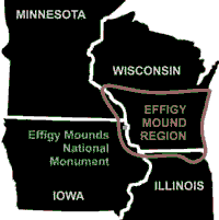 Wisconsin Effigy Mounds Map Burial Mounds | | Wisconsin Dnr