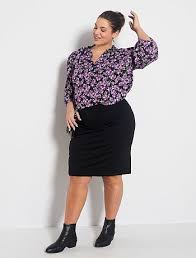 Tous les vêtements grande taille pour femme sont sur castaluna. Jupe Mi Longue Vetements Femme Taille 46 48 Kiabi