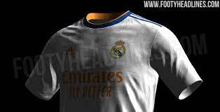 Adidas real madrid home baby kit 2020 2021 boys domestic minikits stamp. Real Madrid 21 22 Home Kit Prediction Footy Headlines
