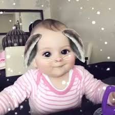 Beautiful girls periscope live 57. Cute Baby Using Snapchat Filter By Metdaan Creative
