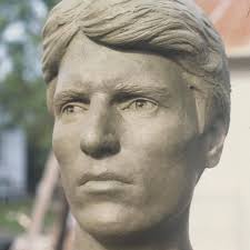 General Frederick Castle Memorial , upper left Col. Rosie Rosenthal  Memorial lower right Upper right is an unrelated piece showing how they  would look in bronze. I am a lifetime professional sculptor.