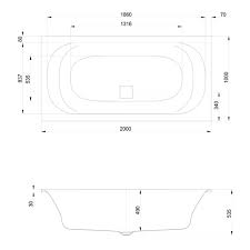 Clientes de todo el mundo ya confían en nosotros. Hoesch Thasos Rechteck Badewanne Einbau 200 X 100 X 49 Cm