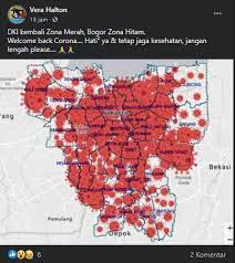 Cek Fakta Disinformasi Peta Sebaran Covid 19 Di Dki Jakarta Dan Bogor Merdeka Com