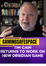 Tim Cain Returns to Obsidian Entertainment for New Game
