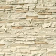 Stacked stone wall panels perfectly recreate the kitchen backsplash is with stacked stone products are installed. Msi Terrado Bayside Cream Manufactured Stacked Stone 6 Sq Ft Case Lpnlebaycre6 The Home Depot