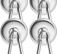 Amazon.com: Grtard 4 Pack Magnetic Hooks Heavy Duty, 111Lbs ...
