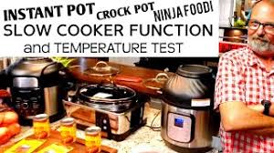 Make this easy ninja foodi slow cooker bbq chicken while you are out for the day! Slow Cooker Test Instant Pot Ninja Foodi Crock Pot Comparison Youtube