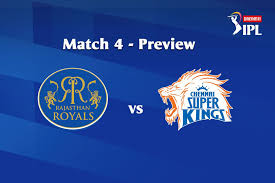 Chennai super kings vs rajasthan royals, 37th match, dream11 ipl 2020. Dream11 Ipl 2020 Match 4 Rr Vs Csk Preview