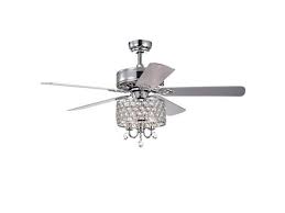 Read on to find out all the details! Warehouse Of Tiffany Cfl 8396remo Ch 52 In Fengren Lighted Ceiling Fan With Crystal Drum Shade Chrome Newegg Com