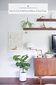 Try tapping on a wall with your knuckles and listen to the sound change as you move down the wall. How To Find A Wall Stud Without A Stud Finder