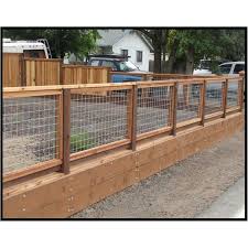 Your 4x4 posts are attached to the deck at the base, this is where you will pull your measurement. Hog Wire Fence Panels Lowes Laptrinhx News