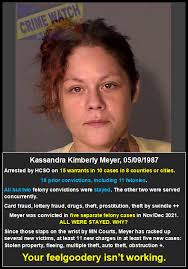 Kassandra Kimberly Meyer, arrested
