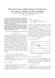 Transformer distributiors in turkey mail.para encontrar más libros sobre transformer manufacturers in turkey mail, puede utilizar. Pdf Thermal Aging Of Distribution Transformers According To Ieee And Iec Standards