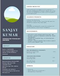 A fresher resume is the resume of a recent university graduate with little or no work experience. Resume Format Cv Format Freshers Resume Sample Templates