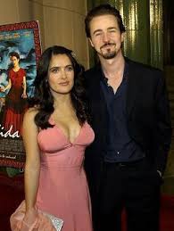 For years hayek, who is half mexican and half lebanese, has wanted to make a feature film about the great mexican artist frida kahlo. Edward Norton And Salma Hayek Famousfix Com Post