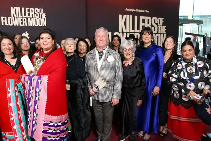Osage Nation officials and 'Killers of the Flower Moon' crew members attend  New York premiere - Osage News