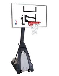 Spalding Nba The Beast Portable Basketball System 60 Glass Backboard Deals Portable Basketball Hoop Basketball Systems Basketball Hoop
