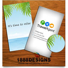 There is a variety of places for you to drop them: Travel Agent Business Card