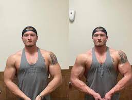 Bit of a meta post - I'm on steroids, but wanted to highlight how big of a  difference pre-pump vs pumped physiques can look : r/nattyorjuice