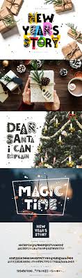 Download New Year S Story Font By Chekart Creative Fabrica Christmas Fonts Christmas Fun Halloween News SVG Cut Files