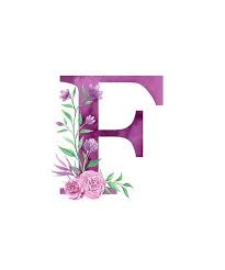Poster Monograma F Ramo De Rosas Precioso De Floralmonogram In 2021 Flower Logo Design Alphabet Wallpaper Alphabet Images