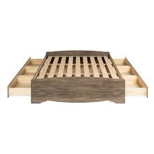 Prepac mate's platform storage bed with 6 … перевести эту страницу. Prepac Queen S Mate Platform Storage Bed With 6 Drawers Drifted Gray Dbq 6200 3k Rona