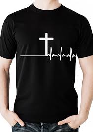 Check spelling or type a new query. Men S Christian Tshirt With Cross Heartbeat Men S Etsy Christian Shirts Christian Shirts Designs Christian Tshirt Design