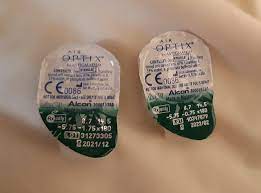 It's important to tell your eye doctor you want to wear contact lenses so they can get all the right measurements. My Left And Right Contact Lens Were Made In Different Places And Yes My Eyes Are Very Bad Mildyinteresting