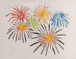 Today is guy fawkes day! Daily Drawing No 191 Fireworks Colored Pencils Re Just Draw One Thing Today Fireworks Art Firework Watercolor How To Draw Fireworks