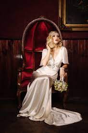 February 10, 2015 barbara schwartz. Glamorous Old Hollywood Inspired Bridal Fashion From Cathleen Jia Chic Vintage Brides Chic Vintage Brides