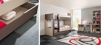 Our corner loft beds come in two heights. High Beds And Bunk Beds Meubles Gautier