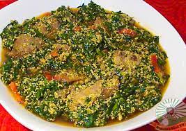 Egusi Soup Nigerian Soup Stew Recipes Nigerian Food Recipes Nigerian Recipes How To Cook Nigerian Food African Food Nigerian Food African Cooking