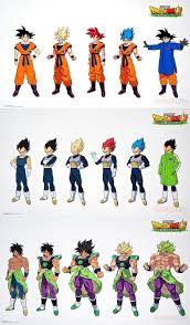 Character Designs From The Dragon Ball Super Broly Movie Anime Dragon Ball Super Dragon Ball Art Dragon Ball Super