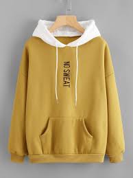 Zencefil Nakis Mektup Gundelik Arti Beden Uzun Kollu Bluz Tisort Turkish Sheinside Hoodies Womens Hoodie Fashion Sweatshirts