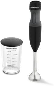I use this a lot to purée soups, gravy, eggs for omelets, egg salad just about anything you want blended up. Amazon Com Kitchenaid Khb1231ob 2 Speed Hand Blender Onyx Black Electric Hand Blenders Home Kitchen