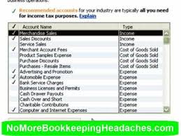 Setting Up The Quickbooks Chart Of Accounts Chart Of Accounts Accounting Quickbooks